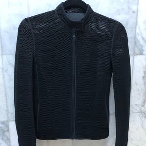 Prada mesh scuba- style jacket